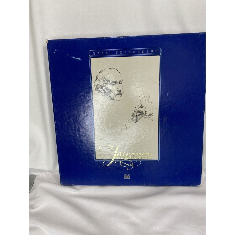 Time‎ Life Arturo Toscanini Great Performers Vinyl Box Set Classical Music